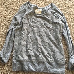 Laced front 3/4 sleeve